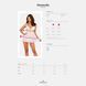 Пеньюар і трусики Obsessive Heavenlly babydoll & thong M/L SO8164 фото 5